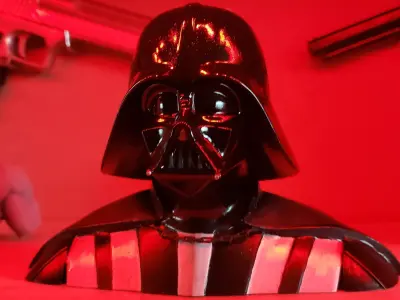 Darth Vader Bust 3D print model