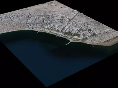 Sumqayit - Azerbaijan 3D model