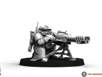 Universal Guard - Heavy Weapons Kit 3 3D print model