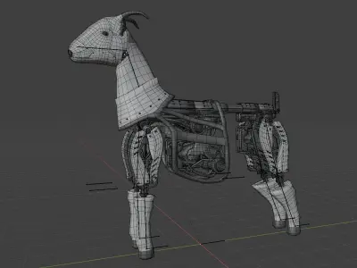 Goat Robot 3D model