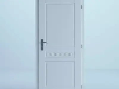 White Door 25 3D model