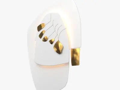 Stratus Sconce 03 PBR 3D model