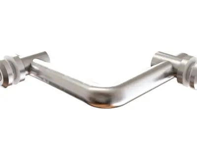 hardware for window 3D models in stainless steel 3D model