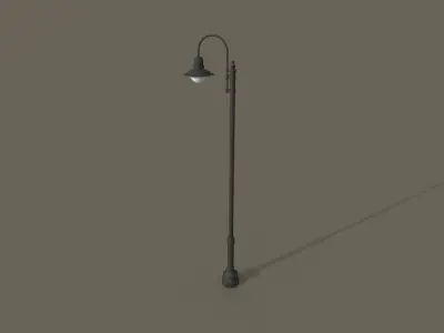 Street Lights PBR - Unreal Free low-poly 3D model