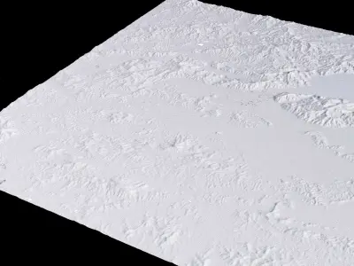 Zhaoqing China City Landscape 3D Model 3D model