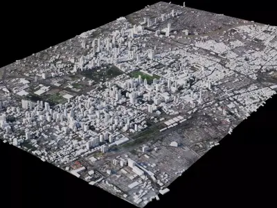Bangkok - Thailand 3D model