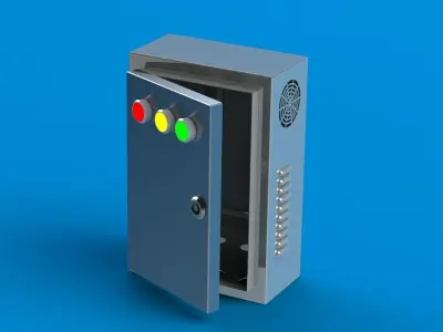 Electrical Panel 3D model