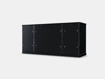 NORDLI Chest of 9 drawers 3 Low-poly 3D model