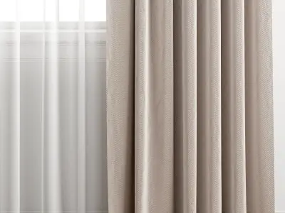 Curtain 356 3D model