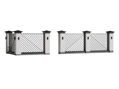 Fencing 15 3D model