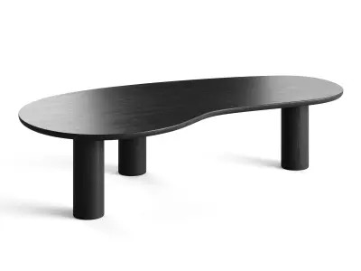 Aesthetic coffee table 3D model