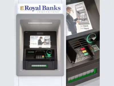ATM machine 3D model