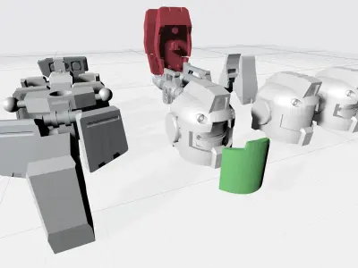 MCK01-Entry Grade GM Conversion Kit  3D print model