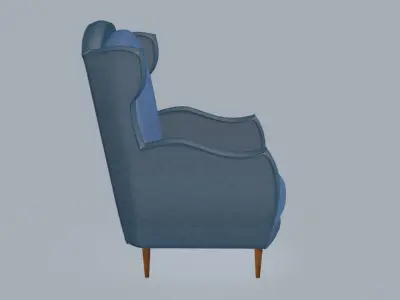 Lux Armchair 3D model