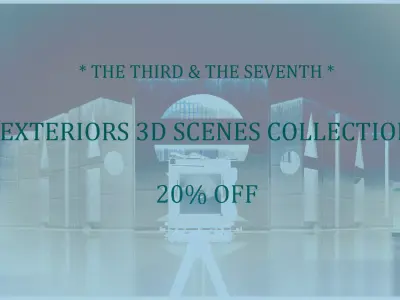 TS Exteriors 3d Scenes Collection 20-OFF 3D Model Pack