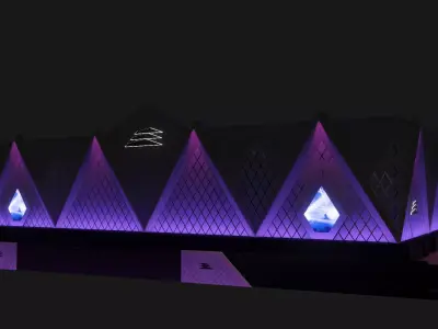 Onyx Arena - Jeddah Saudi Arabia 3D model