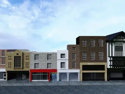 Chester Street 3D model