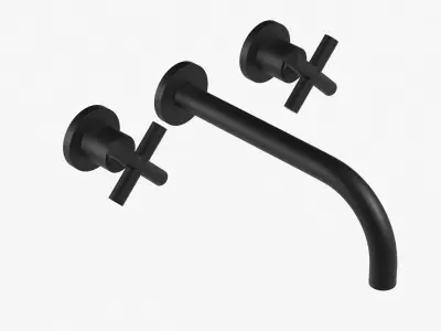 Faucet 01 Low-poly 3D model