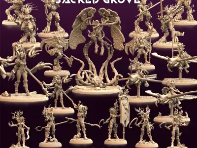 Awakening of the Sacred Grove - Crusader 3D print model
