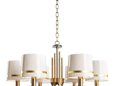 Chandelier Stilfort Chart Low-poly 3D model