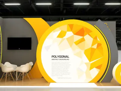 exhibition design 3D model