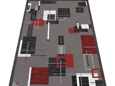 Rug Set 918 3D model