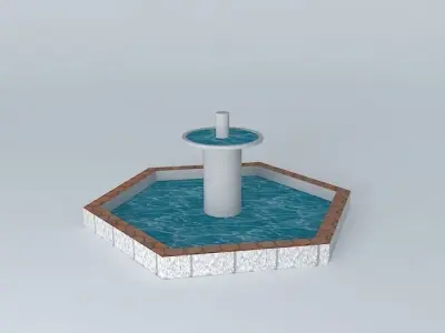 Dominik's Fountain Free 3D model