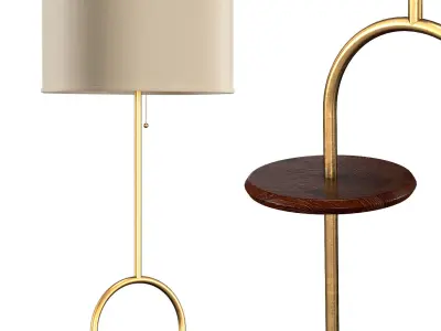 Gustav Floor Lamp 3D model