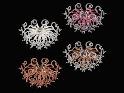 890 Medusa Lightstar Collection of Lamps 3D Model Pack