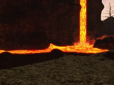 Hot World 3D model