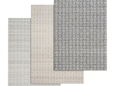 Rug Set 160 3D model