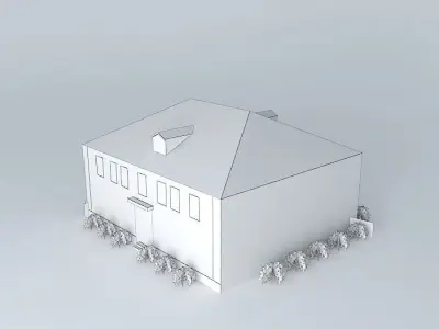 Riga Ieriku street 19 Free 3D model