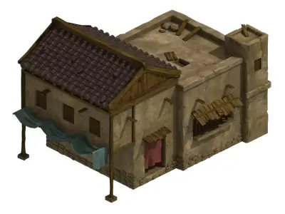 Blacksmith Shop - House 71 3D model