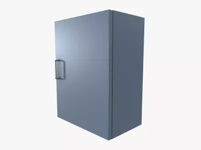 Wall Mounted Storage Cabinet Low-poly 3D model