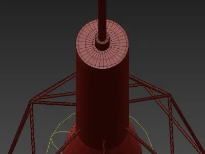 SPIDER geometric pendant light 3D model