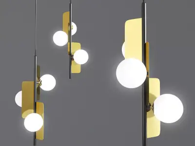 Karen Ceiling Light 3D model