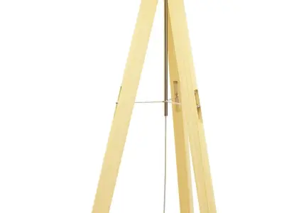 Floor Lamp Loft Industrial 3D model