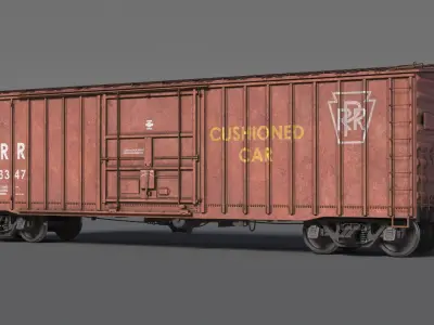  PRR Sliding Door X58B Wagon Used 