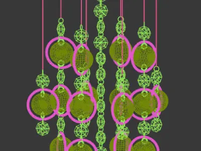 ITALUX LISA MX09080-9A 3D model