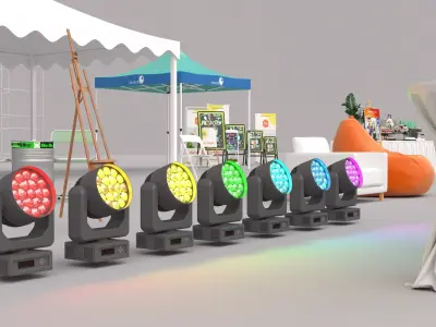 Event  Equipment Collection 3D model