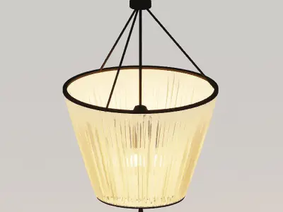 chandelier ceiling lamp 3D model
