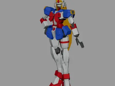 NOBEL GUNDAM RECREATION 3D print model