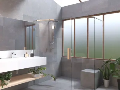 steam bath Free 3D model