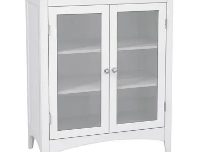 Allare Freestanding Two-Door Floor Cabinet 3D model