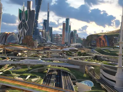 Future City GW Extended 3D model