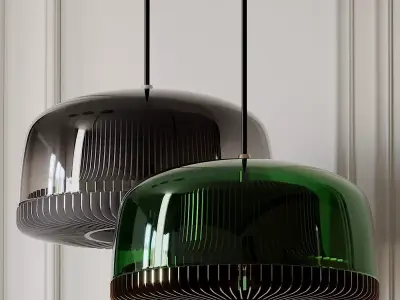 Dub Medium Pendant by EOQ 3D model