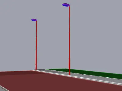 Streetlamp 03 3D model