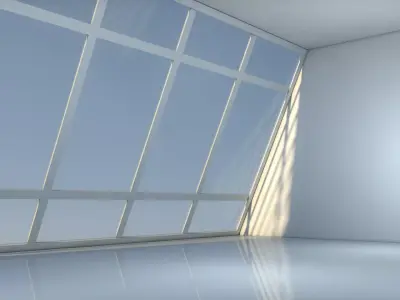 Sci Fi Room 3D model 13