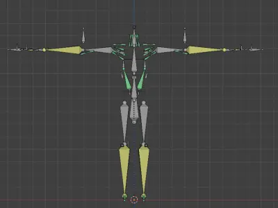 Robot Character 2 3D model