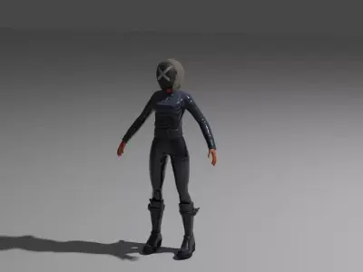 Squid Game Low-poly 3D model